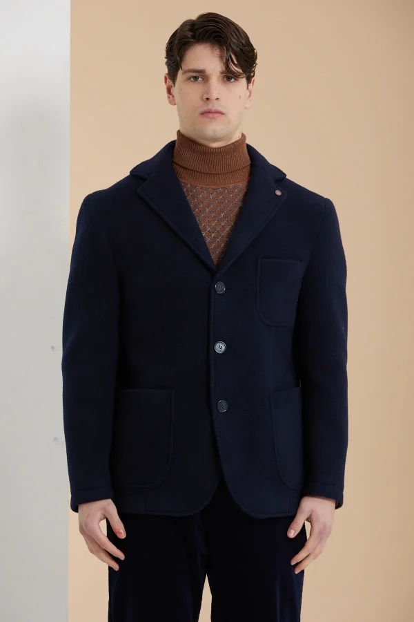 CAPPOTTO CORTO LANA TESS.TECNO UNITO – UTA7415