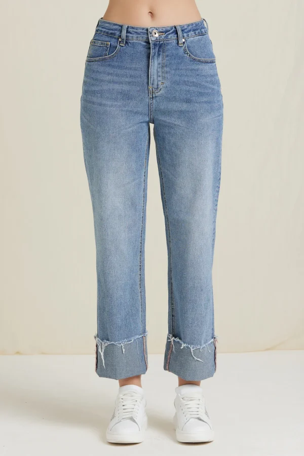 YARA-DENIM RELAXED LAVAGGIO CHIARO – DKE8211