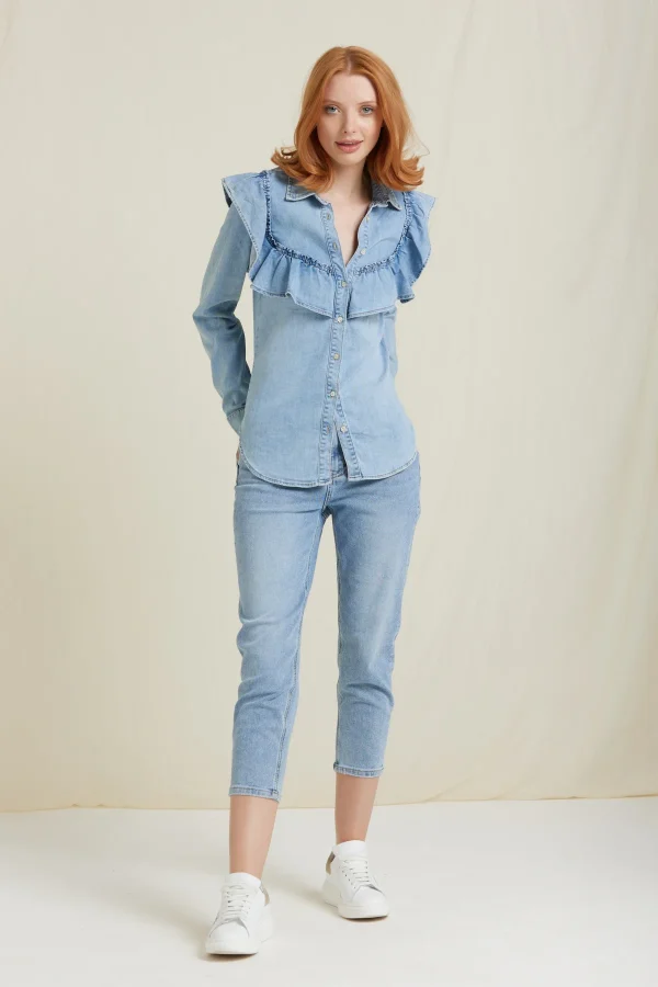 KATY-DENIM MUM LAVAGGIO MEDIO – DKE8217