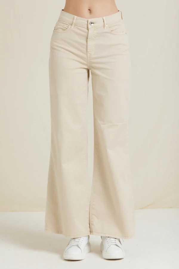 MARY-WIDE LEG IN GABARDINA – DKE8253