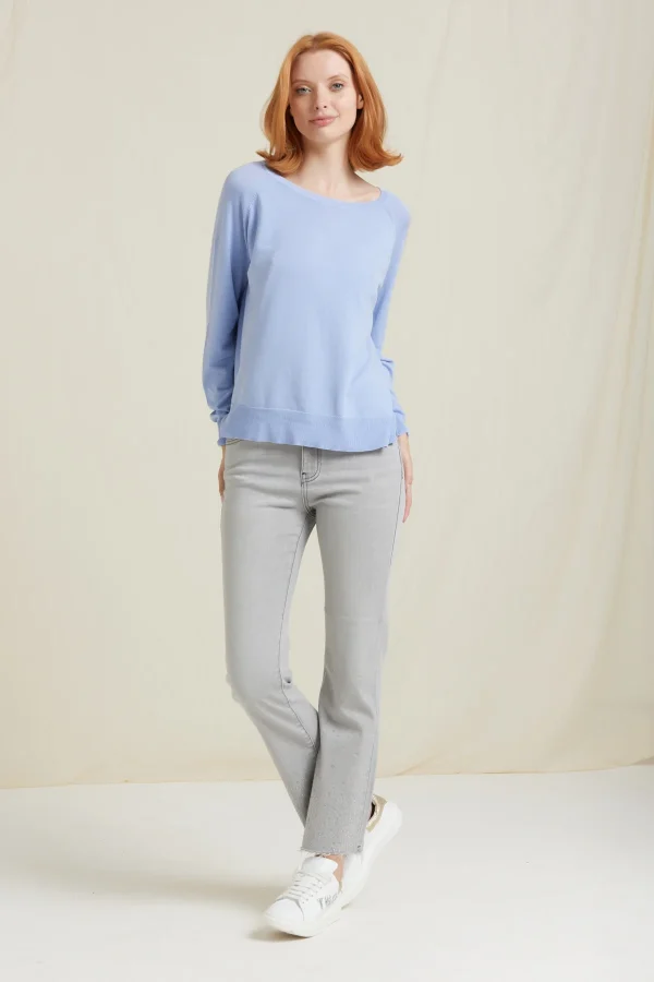 MAD-DENIM FLARE APPLICAZIONI FONDO – DKE8260