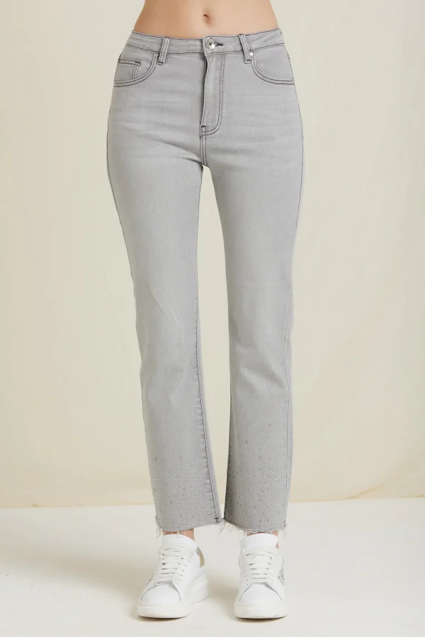 MAD-DENIM FLARE APPLICAZIONI FONDO – DKE8260