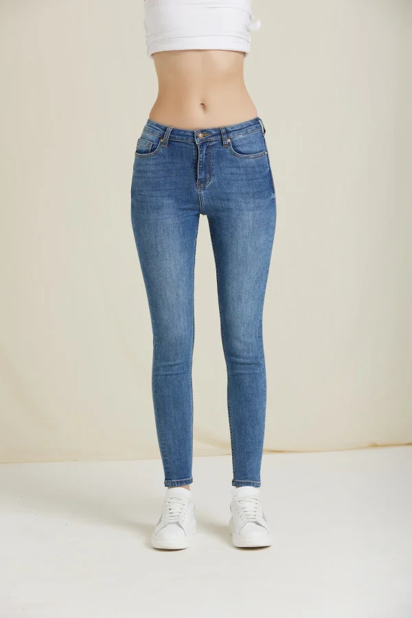 SOFIA-DENIM SLIM LAVAGGIO MEDIO – DKE8317