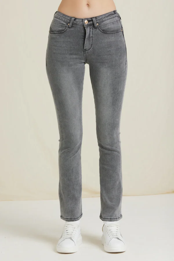 LAYRA-DENIM FLARE BLACK – DKE8321