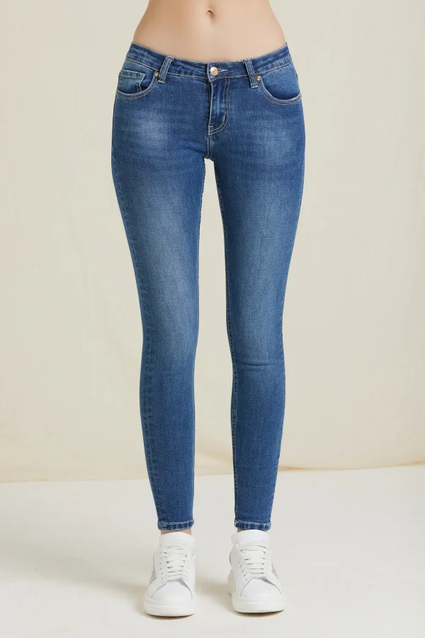 LISIA-DENIM SLIM LAVAGGIO MEDIO – DKE8322