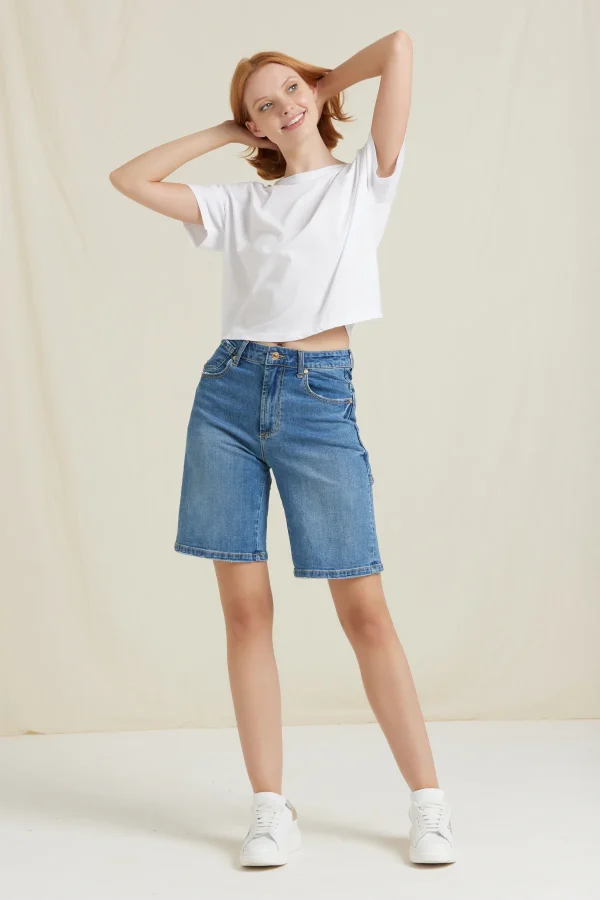 AITA- DENIM SHORT LARGO – DKE8336