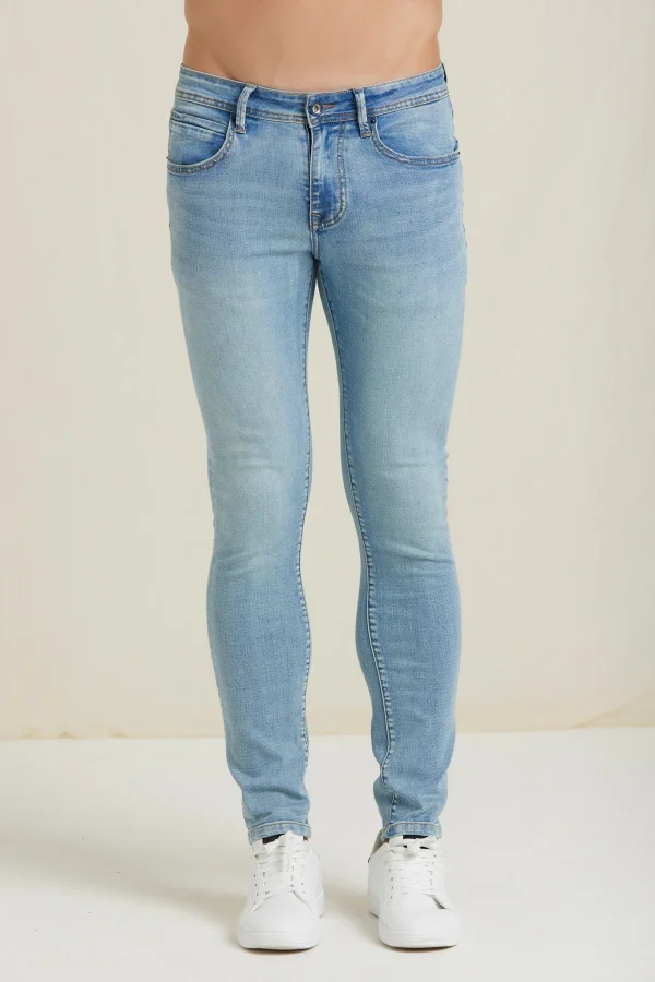 ADAM-DENIM SLIM LAVAGGIO CHIARO – UKE6901