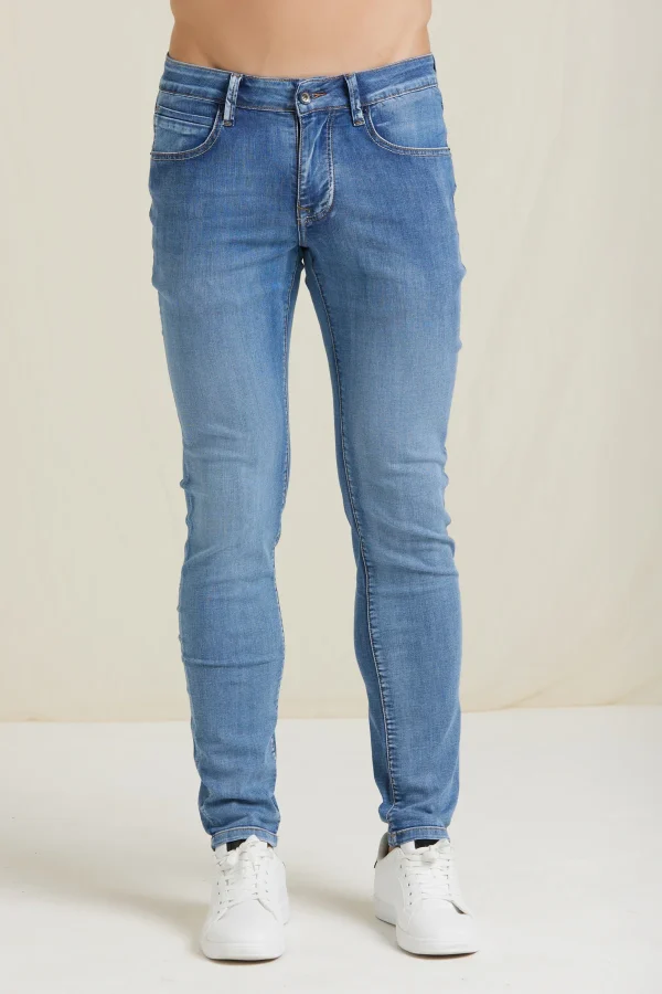ADAM-DENIM SLIM LAVAGGIO MEDIO 9OZ – UKE6904