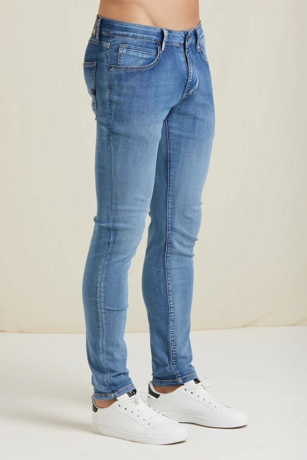 ADAM-DENIM SLIM LAVAGGIO MEDIO 9OZ – UKE6904
