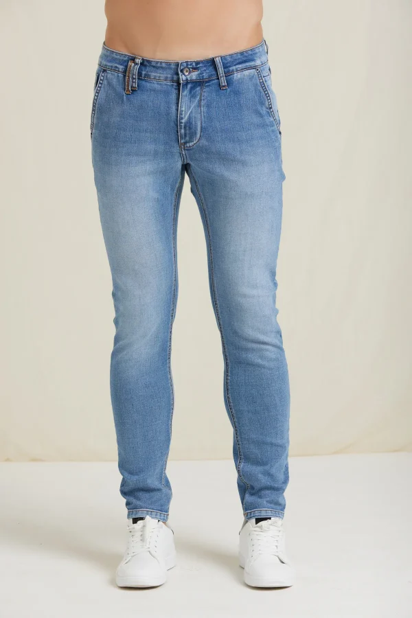 JACK ONE-DENIM SLIM LAVAGGIO CHIARO – UKE6912