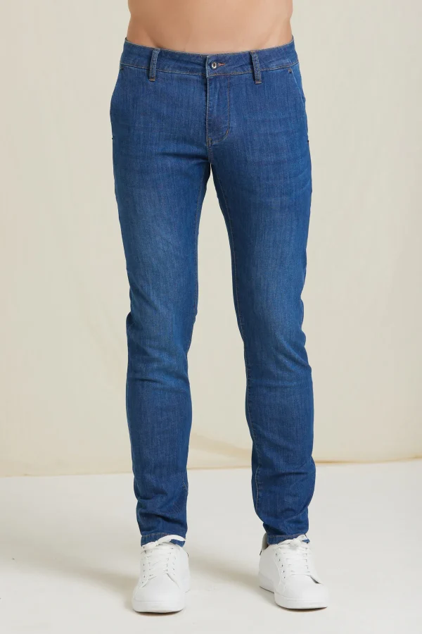 SHIRO-DENIM SLIM LAVAGGIO SCURO 9OZ – UKE6920