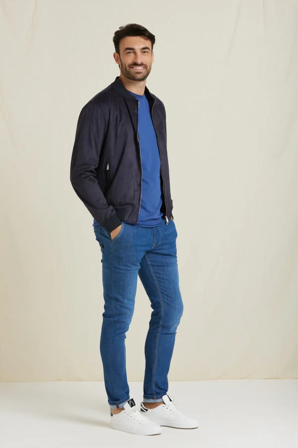JACK ONE-DENIM SLIM LAVAGGIO MEDIO 9OZ – UKE6935