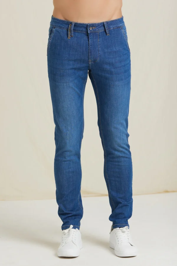 JACK ONE-DENIM SLIM LAVAGGIO MEDIO 9OZ – UKE6935