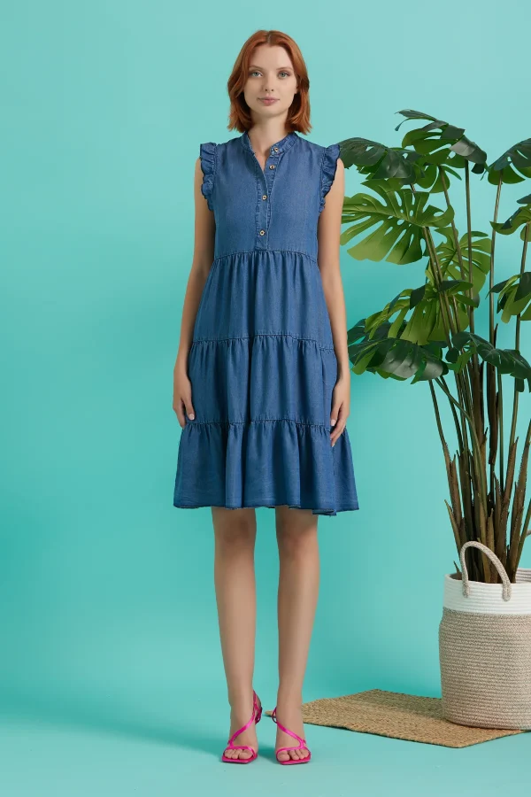 VESTITO IN TENCEL – DKE8529