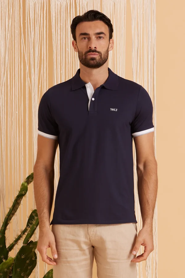 POLO CON DETTAGLIO SOTTO COLLO – UKE7051