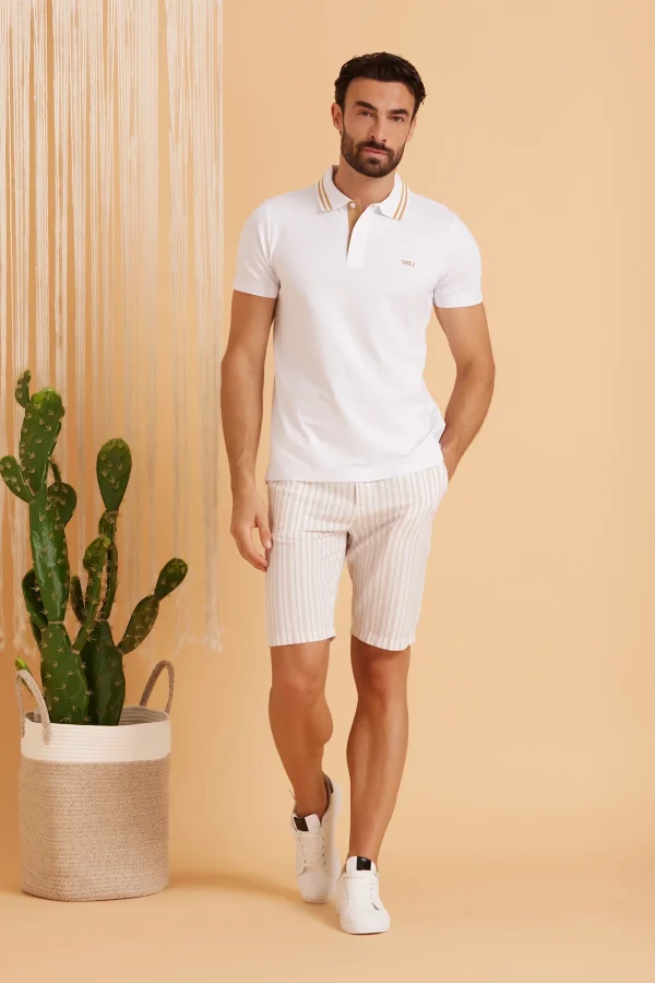 POLO CON DUE RIGHE COLLO – UKE7052