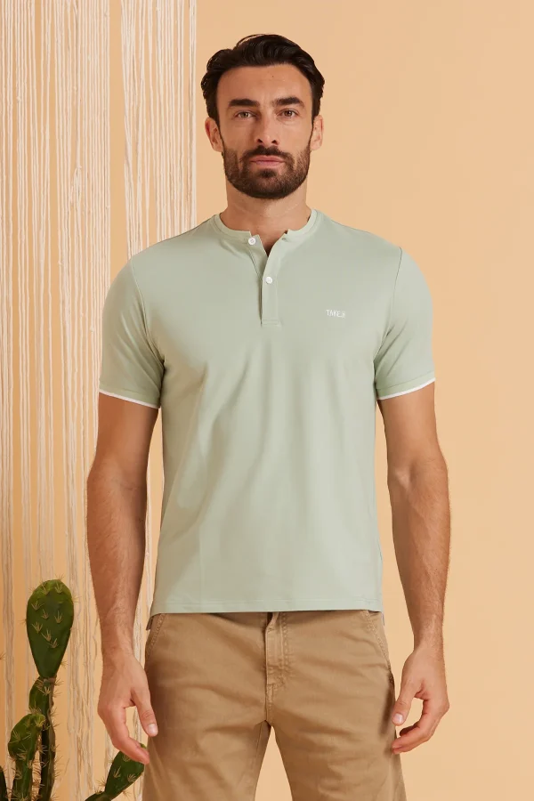 POLO COREANA CON RIGA MANICA – UKE7055