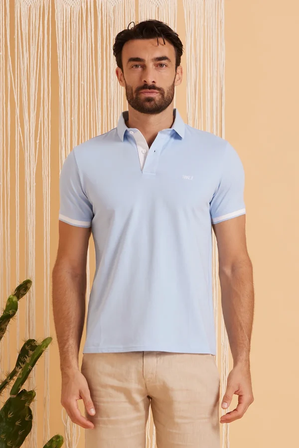 POLO CON RIGA MANICA – UKE7061