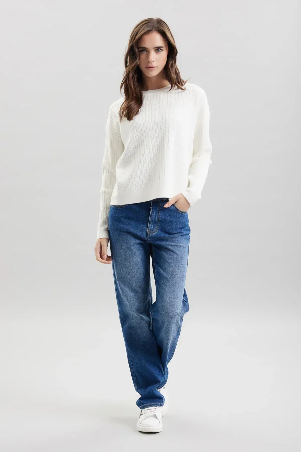 GIROCOLLO CON TRECCINE LANA – DT00176