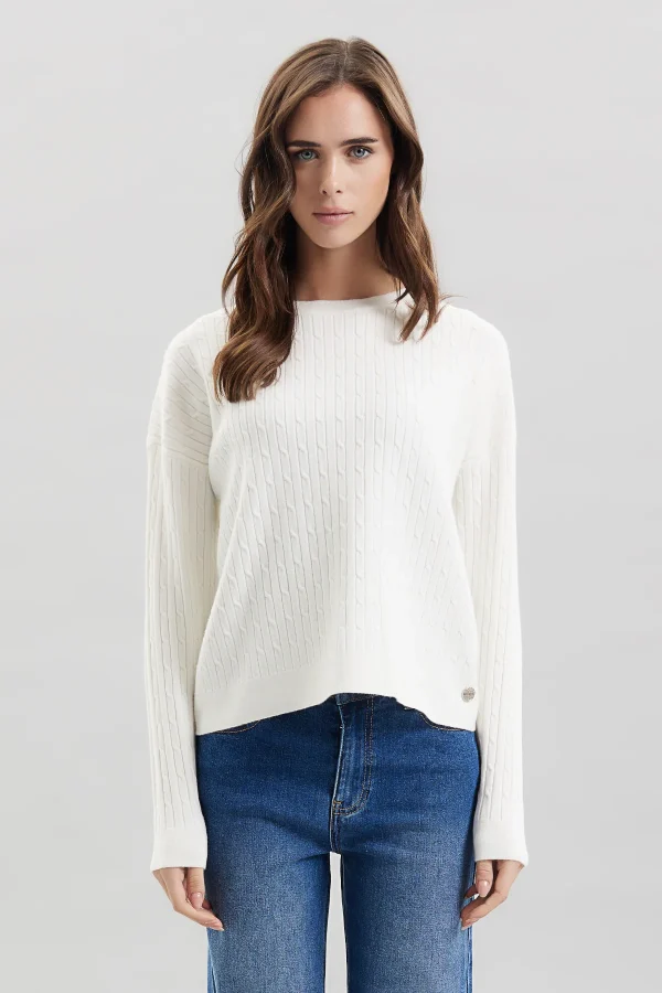 GIROCOLLO CON TRECCINE LANA – DT00176