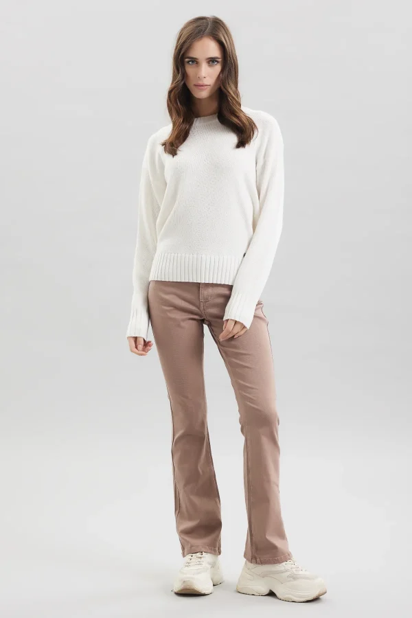 LAYRA-FLARE IN GABARDINA SME – DT00222