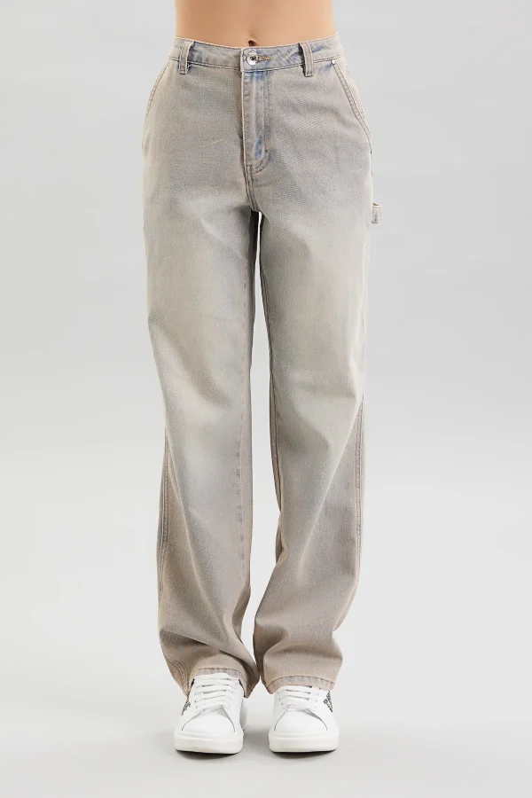 RIHANNA-DENIM WORK LAV.CHIARO SPORCATO – DT00226