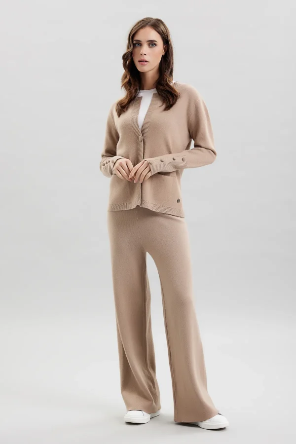 PANTALONE IN MAGLIA CHIUSA VISCOSA – DT00309