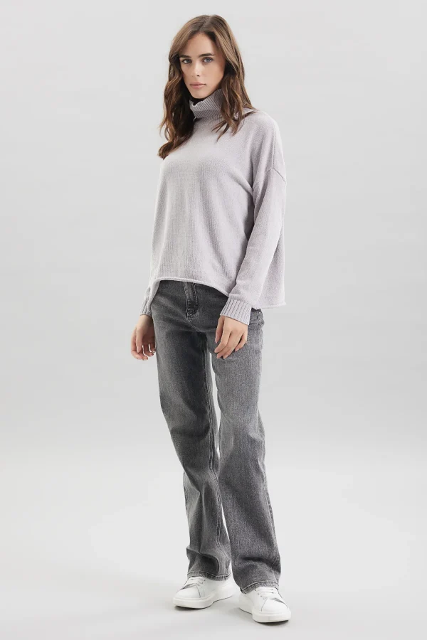 DOLL-DENIM FLARE GREY – DT01612