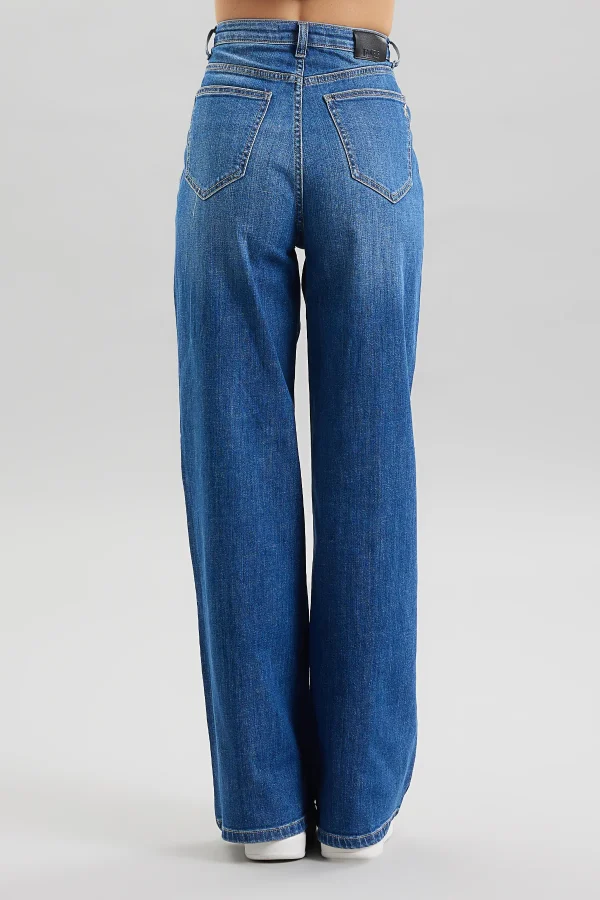 ELISA DENIM WIDE LEG LAV. MEDIO – DT02063