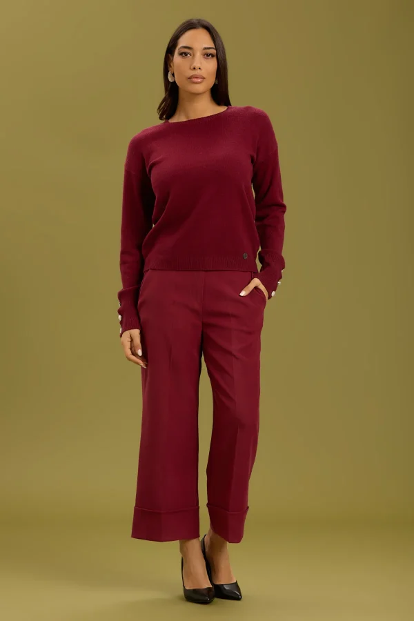 GIROCOLLO CON BOTTONI POLSI VISCOSA  G.7 – DT00414