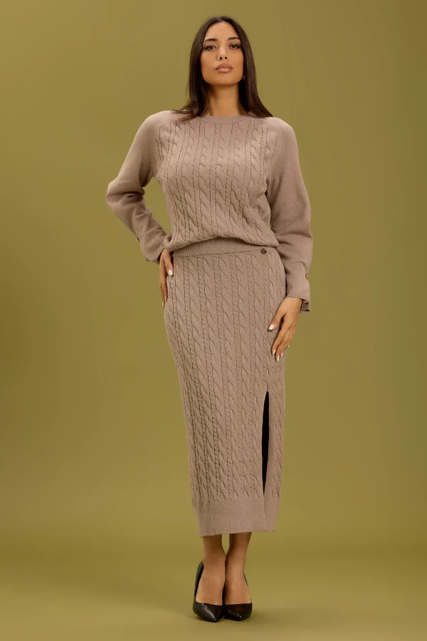 GIROCOLLO TRECCE E LUREX – DT00417