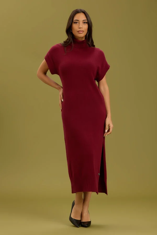 VESTITO LUNGO MM COLLO AMPIO VISCOSA G.7 – DT00430