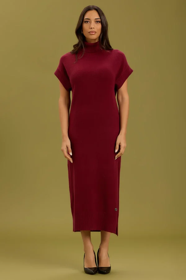 VESTITO LUNGO MM COLLO AMPIO VISCOSA G.7 – DT00430