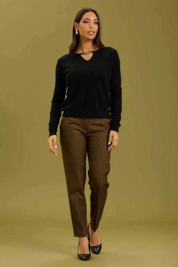 PANTALONE FONDO STRETTO GRISAGLIA – DT01187