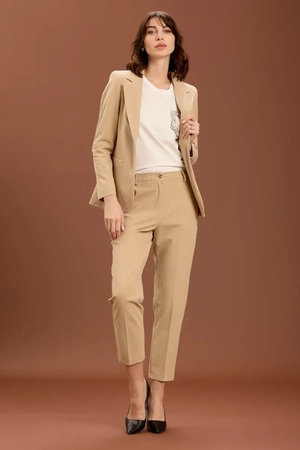 PANTALONE FONDO STRETTO VELLUTO STRETTO – DT01189