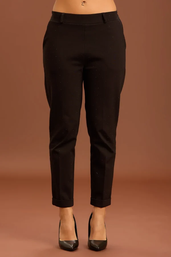 PANTALONE FONDO STRETTO PUNTO MILANO STRASS – DT01195