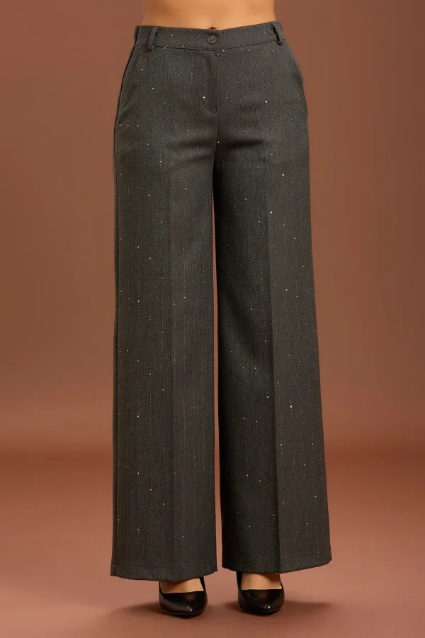 PANTALONE PALAZZO RIGA PAILLETTES – DT01198