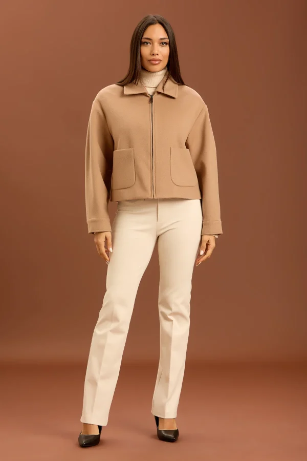 CAPPOTTO CORTO CON ZIP CDH001 – DT01248