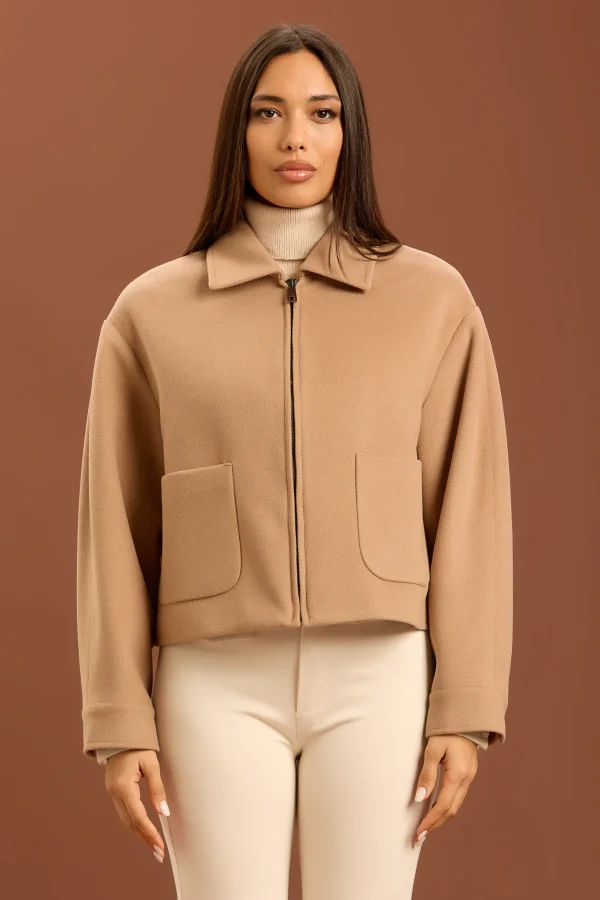 CAPPOTTO CORTO CON ZIP CDH001 – DT01248