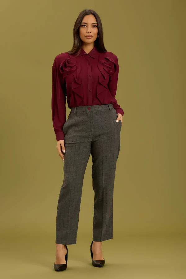 CAMICIA CON VOLANTS – DT02003