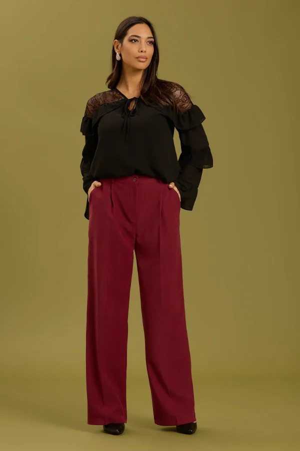 CAMICIA CON INSERTI PIZZO – DT02006