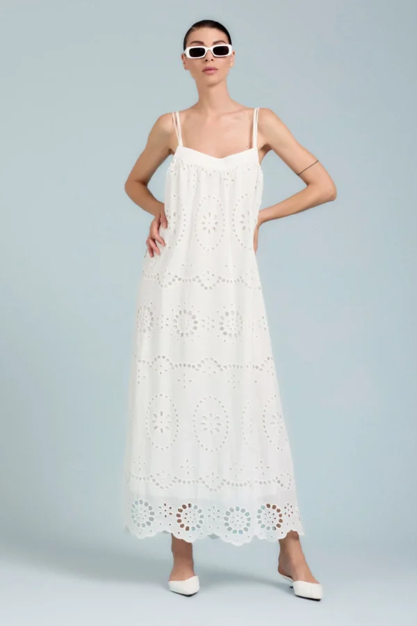 VESTITO LUNGO IN SAN GALLO – DK03332