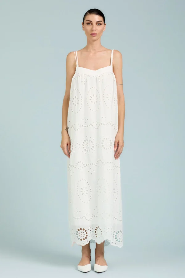 VESTITO LUNGO IN SAN GALLO – DK03332