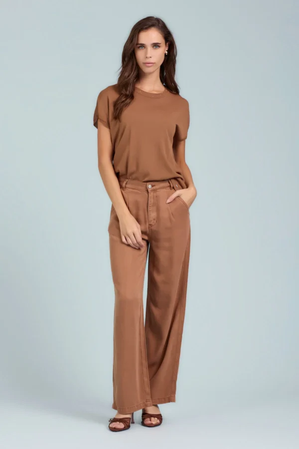 T-SHIRT AMPIA CON RIP MICROPAILLETTES – DK04032