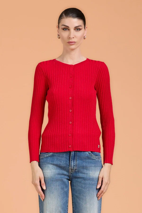 CARDIGAN COSTINA LUREX – DK04038