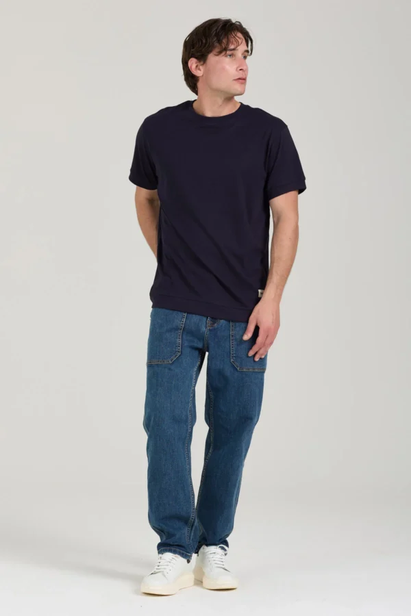 T-SHIRT REGULAR CON RIB – UK00607