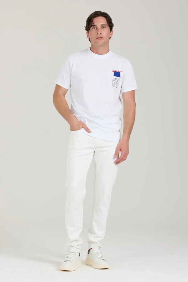 T-SHIRT REGULAR CON STAMPA PANTONE – UK00608