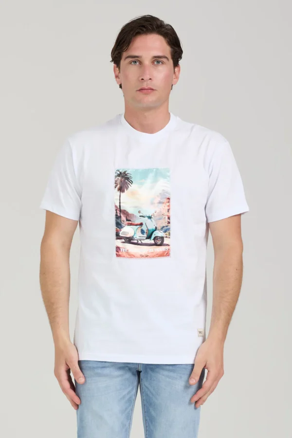 T-SHIRT REGULAR CON STAMPA SUBLIMATICA – UK00614