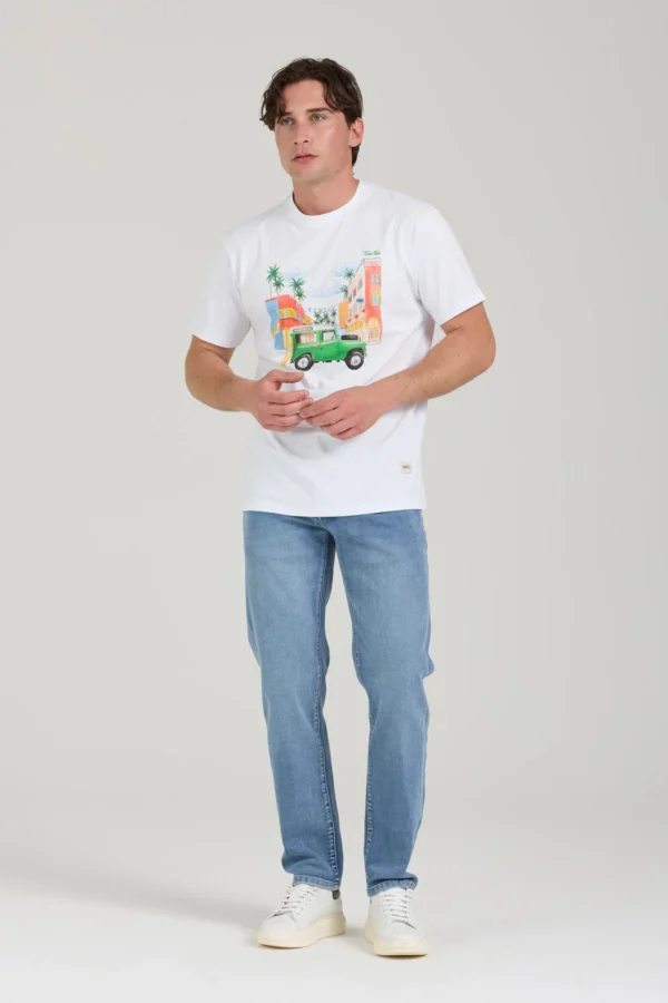 NARDY DENIM LOOSE LAV.MEDIO-CHIARO 10,5OZ – UK04005