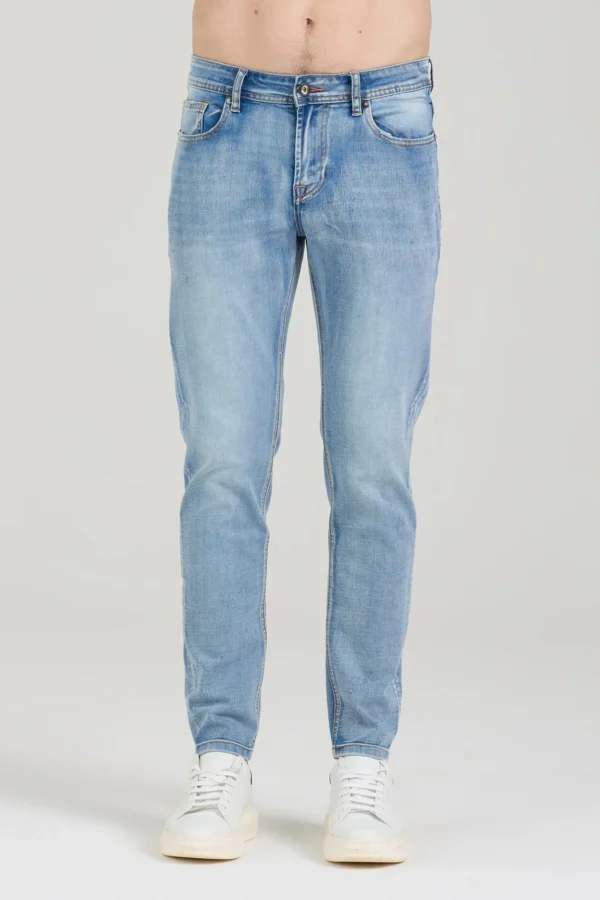 NEW YORK DENIM STRAIGHT LAV.MEDIO-CHIARO 10,5OZ – UK04007